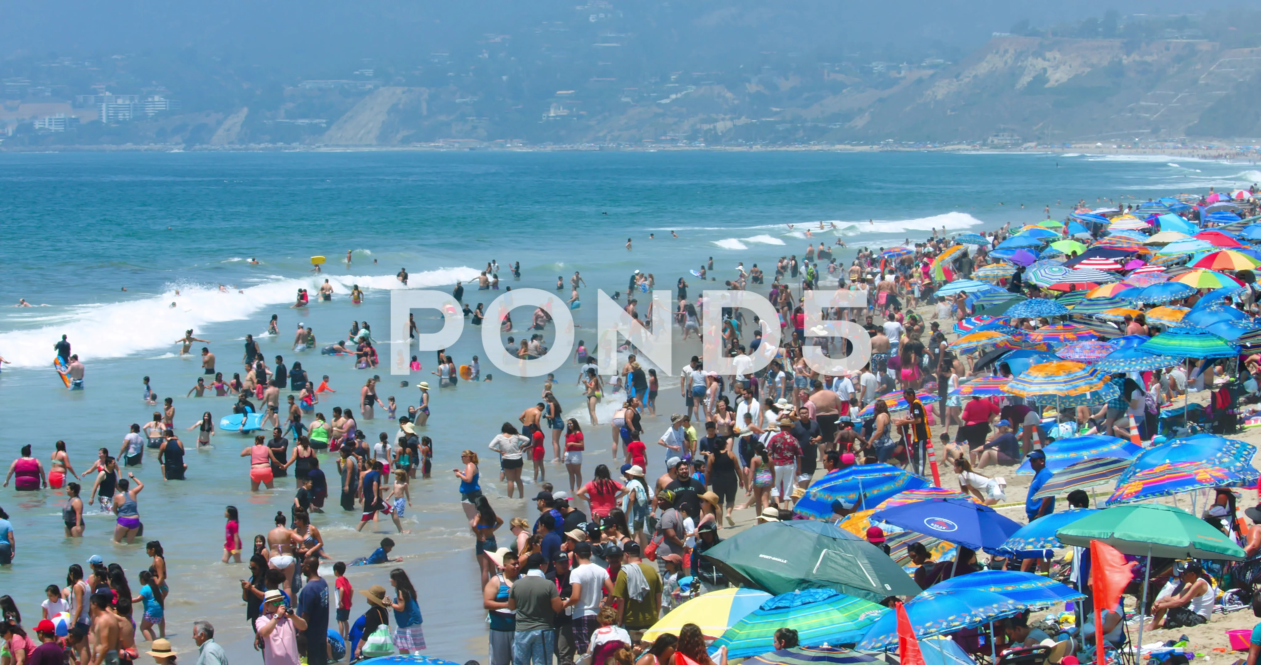 People Swim In Santa Monica Beach Los Angeles California 4k Raw People Swim In Santa Monica Beach Los Angeles California 4k Raw Hi Res 65378426