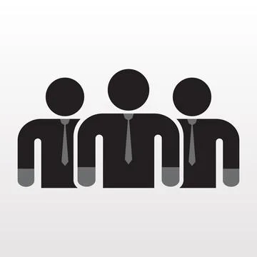 People symbol vector Stock Illustration
