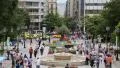 People on Syntagma Square in Athens, Greece HD Footage