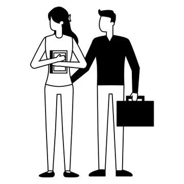 People talking bubble Stock Illustration