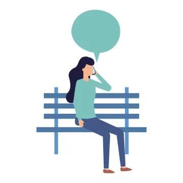 People talking bubble Stock Illustration