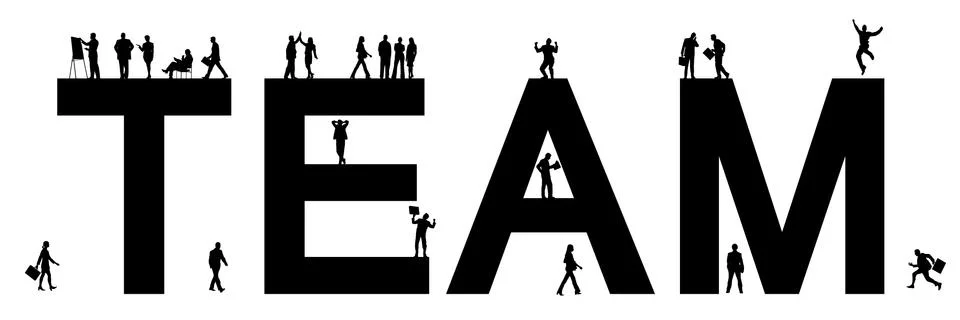 People teamwork Stock-Illustration