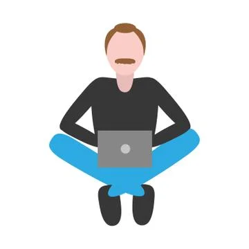 People tech device 스톡 일러스트