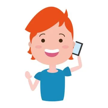 People tech device Illustrazione stock