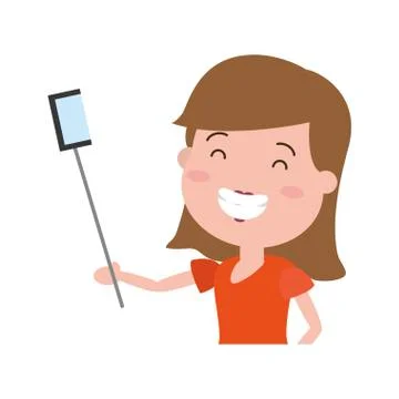 People tech device Stock Illustration