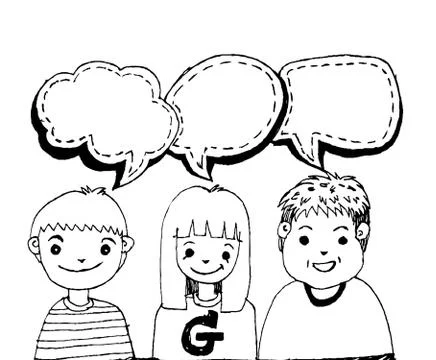 People Thinking Idea Stock Illustration