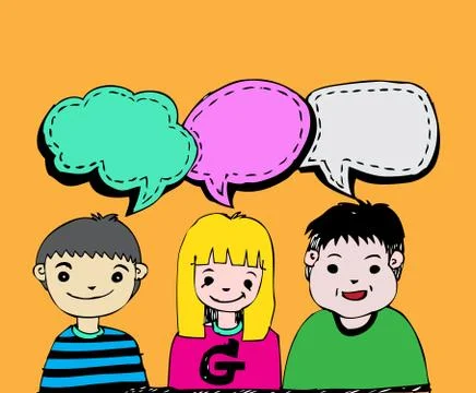 People Thinking Idea Stock Illustration
