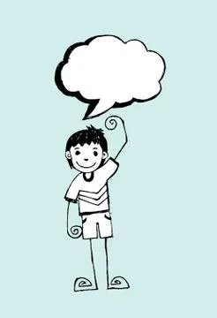 People Thinking Idea Stock Illustration