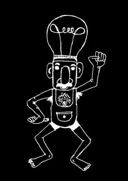 People Thinking Idea Stock Illustration