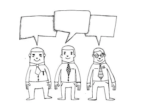 People Thinking Idea イラスト素材