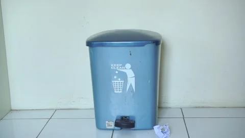 People throwing garbage in its place Stock Footage 322205478