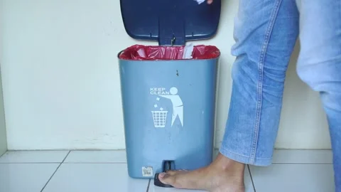 People throwing garbage in its place Stock Footage 322205480