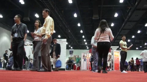 People Time Lapse HD Stock Footage