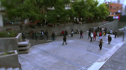 People timelapse Stock Footage 24825517