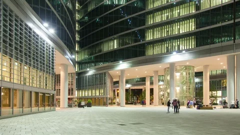 People Timelapse Stock Footage 98498397