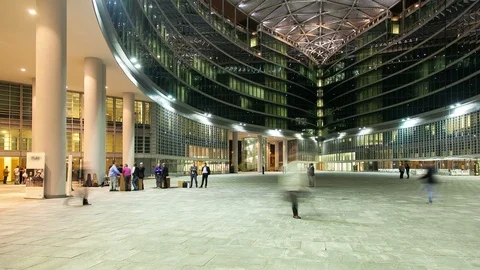 People Timelapse Stock Footage 98498434