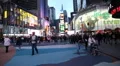 People at Times Square Video HD