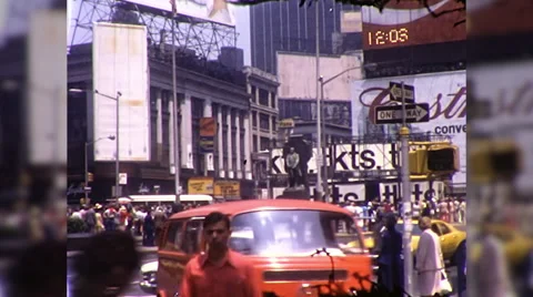 People Times Square New York City NYC Ma... | Stock Video | Pond5