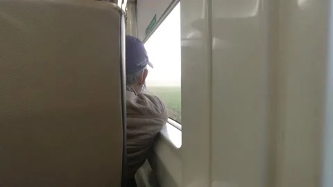 People On Train Stock Footage 236885568