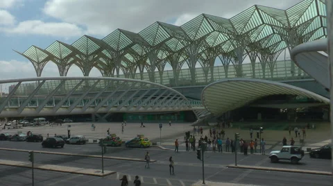 People train station time lapse Stock Footage 42230987