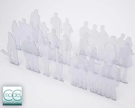 People transparent - packet 04 3D Model