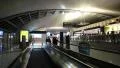 People on travelator inside international airport in Bangkok, Thailand HD Footage