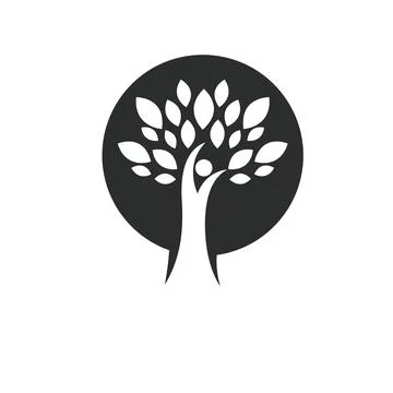 People tree icon vector illustration concept design template Stock Illustration