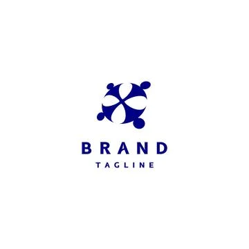 People Unity Symbol Design Stock Illustration