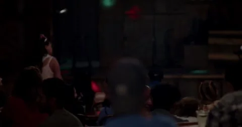 People waiting for Show to Start  Stock Footage 292836288