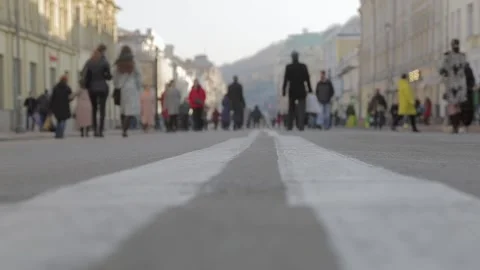 People walk Stock Footage 130823881