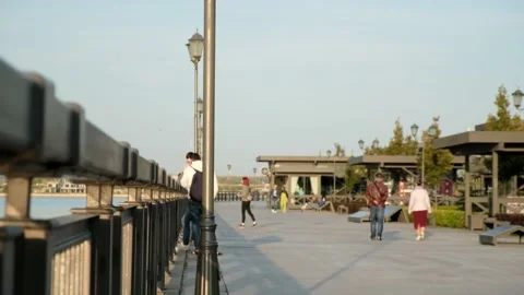 People walk Stock Footage 155865998