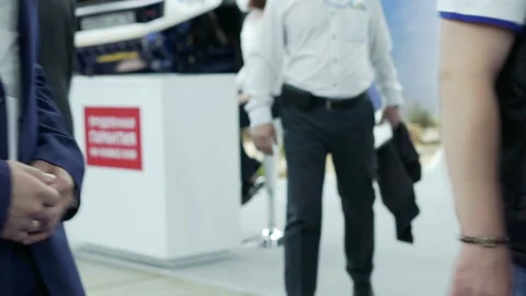 People walk past the camera. Stock Footage 161238662