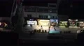 People Walk By Shops On The Street At Night Busan South Korea 4K 4k or 4k+ Resolution