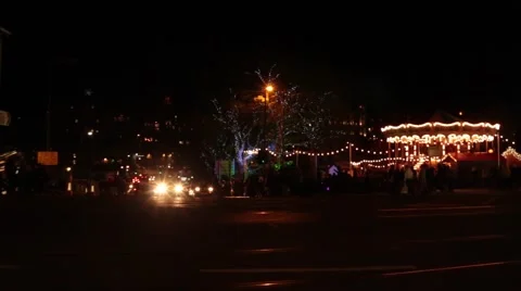 People Walk By Street Vidéo 44234591