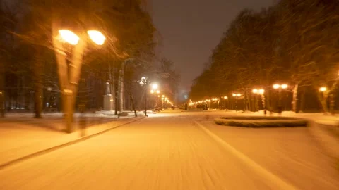 People walk the streets - a time-lapse. Stock Footage 170785570