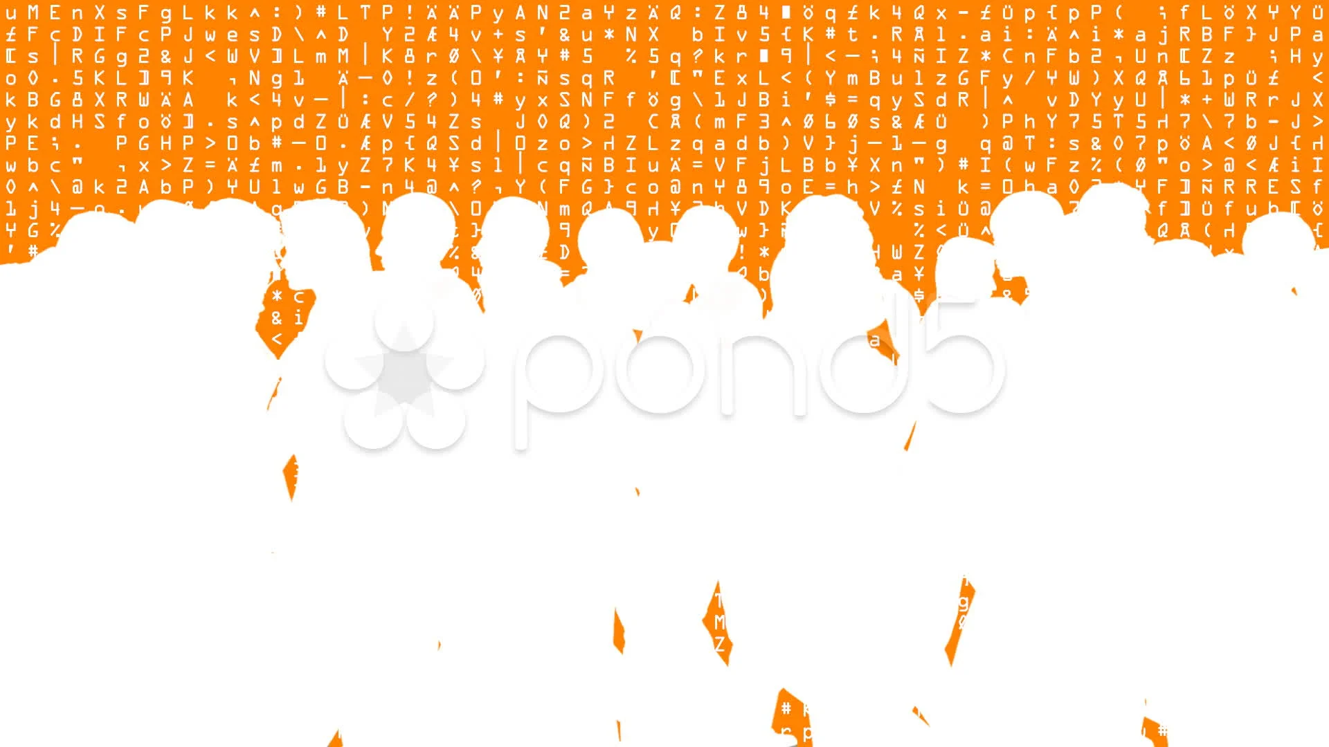 People Walking By 3d Vector Silhouette Stock Video Pond5