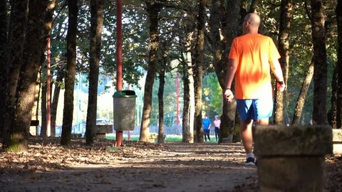 People walking and running Stock Footage 117921978