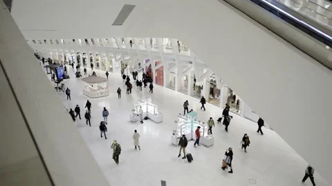 People walking and shopping in the Stock Video Pond5