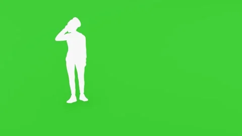 People Walking Animation Crowd Motion Scene Stock Footage 327343473