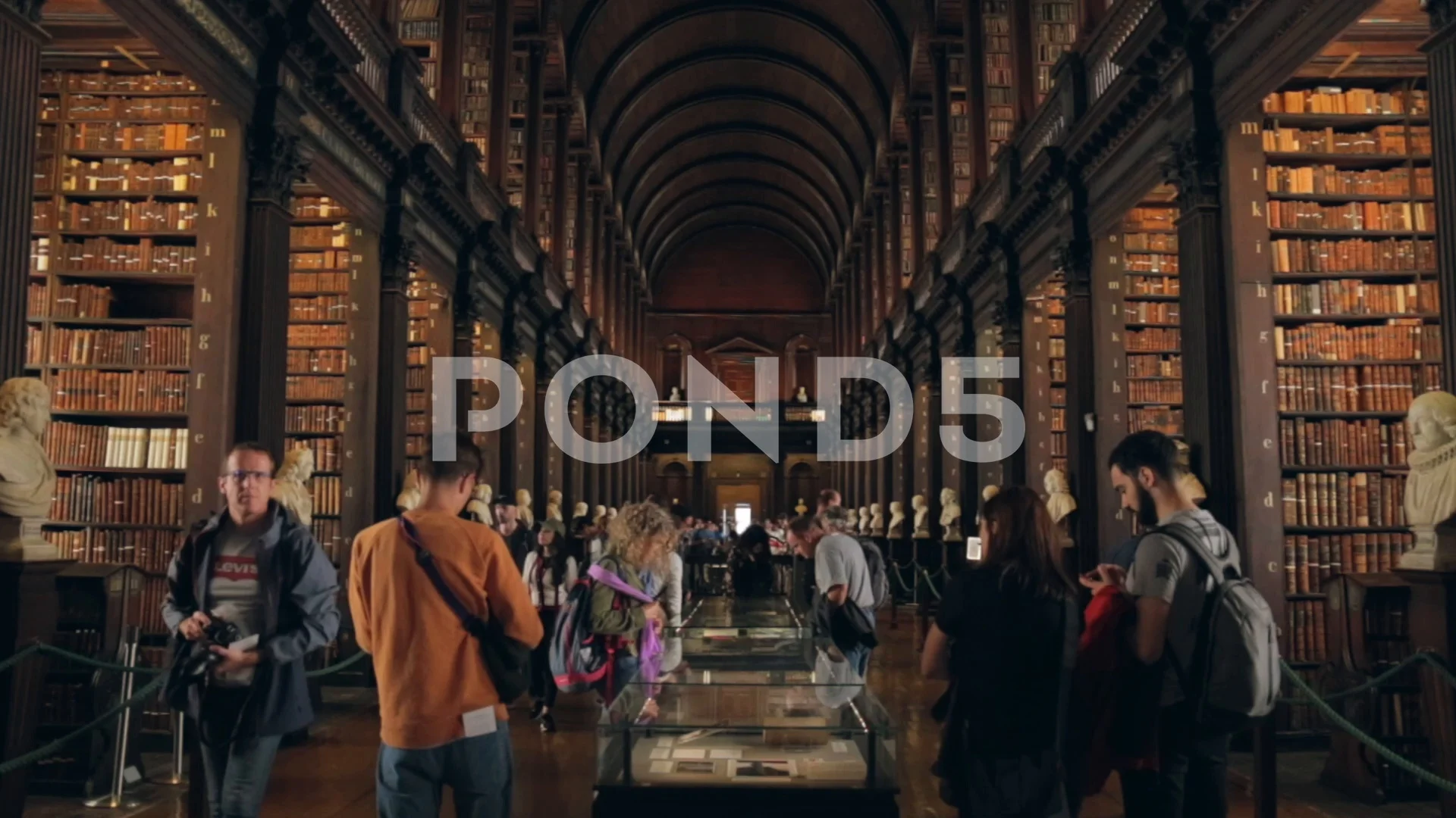 Trinity College Library Stock Video Footage Royalty Free Trinity College Library Videos Pond5