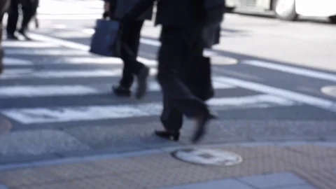 People walking for background video Stock Footage 121573194