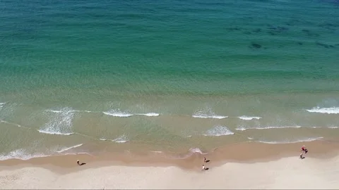 People walking on the beach 動画素材 199656127