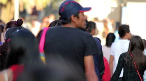 People walking in Chapultepec park. Stock Footage 62091060