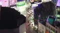 People Walking Colorful Urban City Streets Night Clubs Busan South Korea 4K 4k or 4k+ Resolution