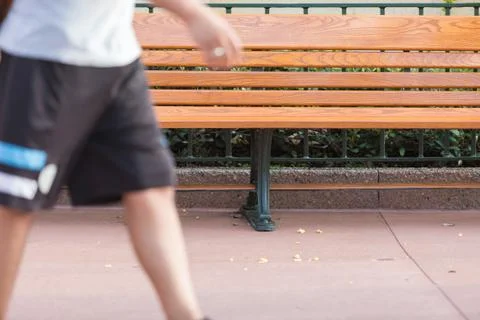 People walking in a crowd Stock Photos