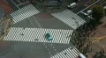 People Walking Crowd Rush Hour Commuter Commuting Urban Crowded Street Tokyo Day HD Footage