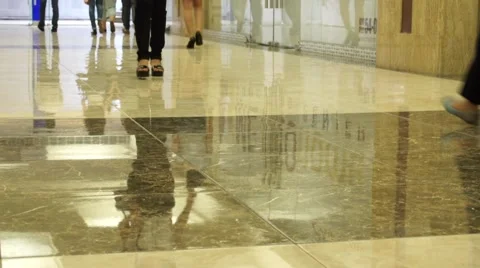 People Walking Crowd in Underground Stock Footage 54906668