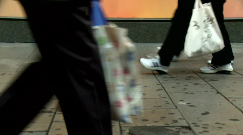 People Walking Stock Footage 605874