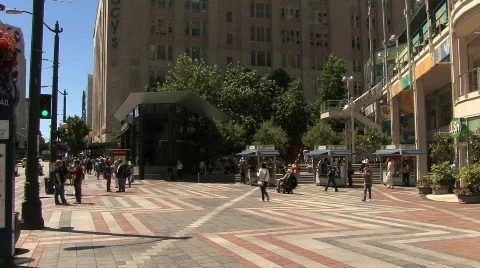 People walking  Stock Footage 790522