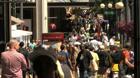 People walking  Stock Footage 790746